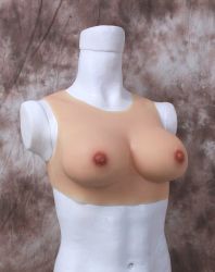 C Cup Breast Plate With Round Neck FREE SHIPPING