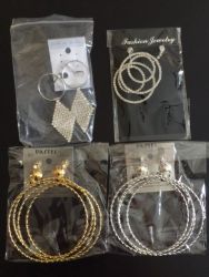 Four Pack Clip On Earring Grab Bag