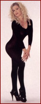 Long+Sleeve+Opaque+Full+Bodystocking+Queen+Size+Black