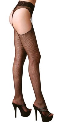 Fishnet+Suspender+Pantyhose+With+Lace+Trim