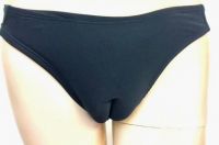 Gaff Panty With Camel Toe Front Black