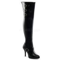 PL-Diva 3006X Wide Width Thigh High Boot