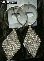 Rhinestone Earring Six Pack