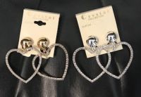 Floating Hearts Clip Ons 2 Pack