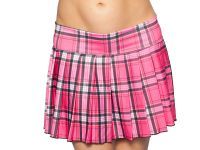 Hot Pink Stretch Plaid