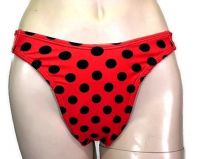 Ultimate Hiding Gaff Red With Black Polka Dots