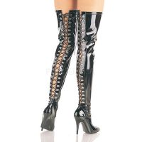 Lace Back Boots Seduce 3063