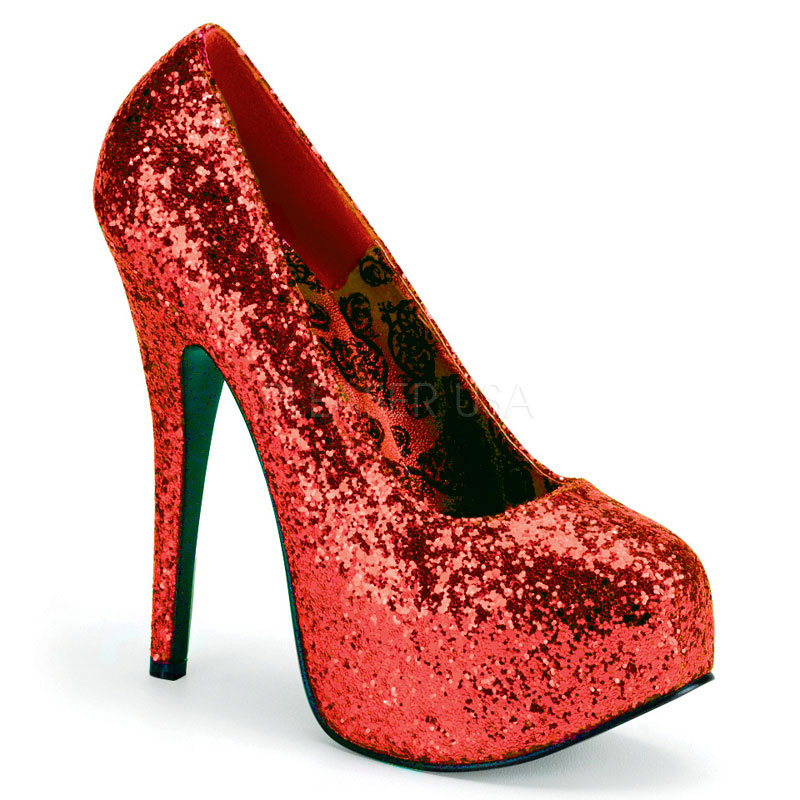 Sequined+Pumps+With+5+3%2F4+Inch+Heel