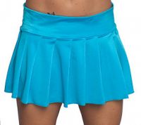 Turquoise Pleated Skirt